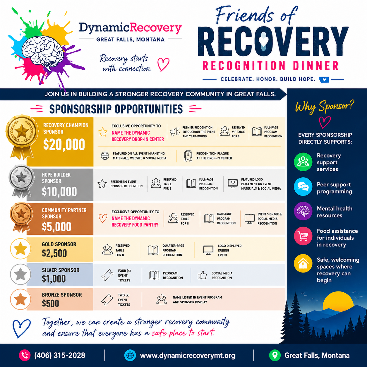 Friends of Recovery Recognition Dinner
